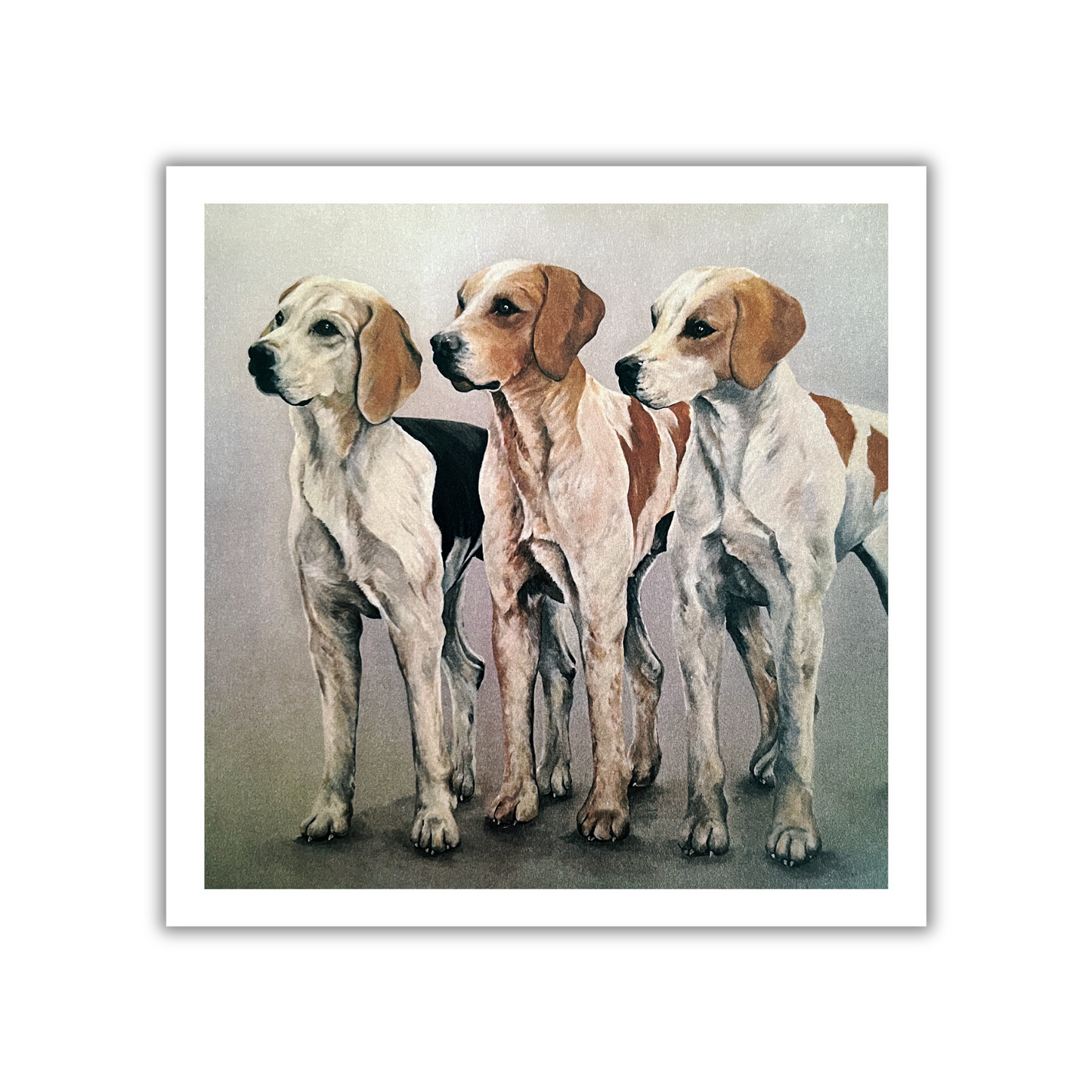 "Beaufort Hounds" Greetings Card