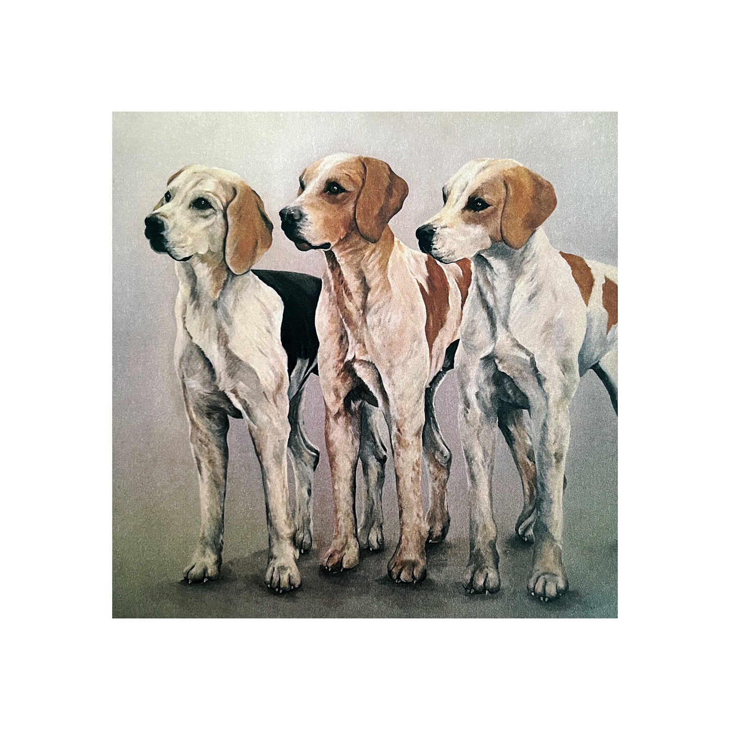 "Beaufort Hounds" Greetings Card