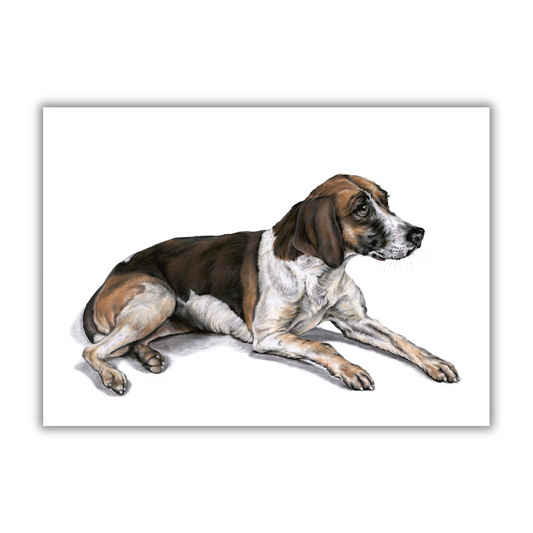 "Hound 2" Signed Limited Edition Giclée Print
